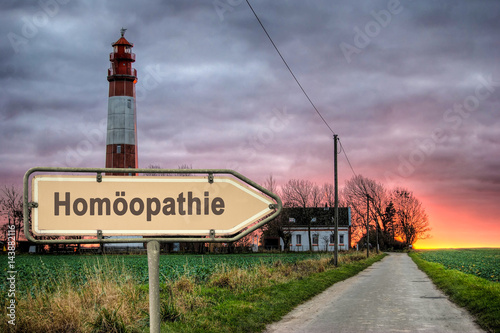 Schild 243 - Homöopathie photo