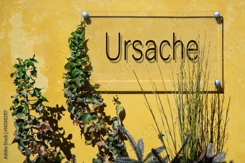 Schild 233 - Ursache photo