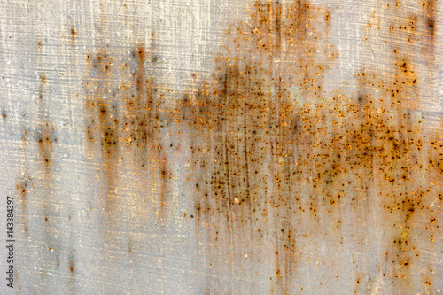 Peeling rusty metal texture