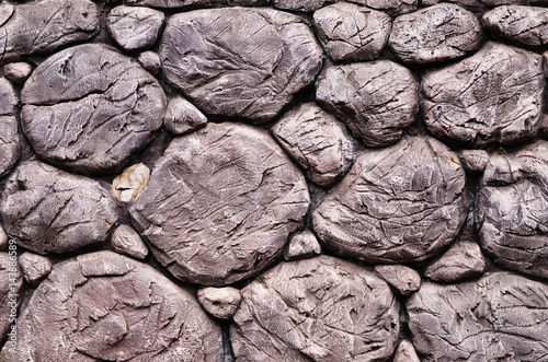 stone wall surface with cement