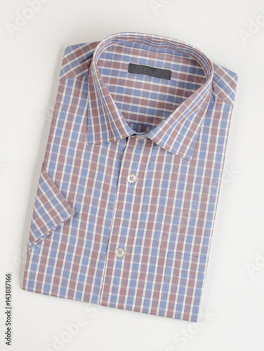 shirt for men's folded on a background.