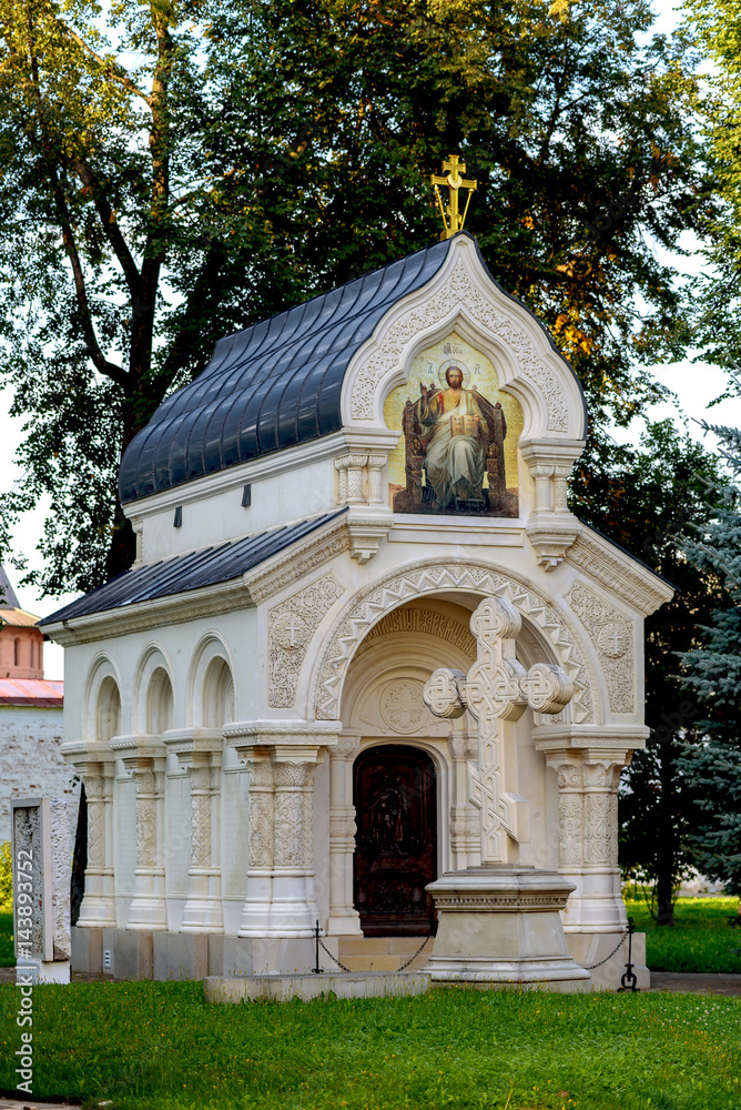 Mausoleum of Prince Dmitry Pozharsky in the Suzdal Monastery.