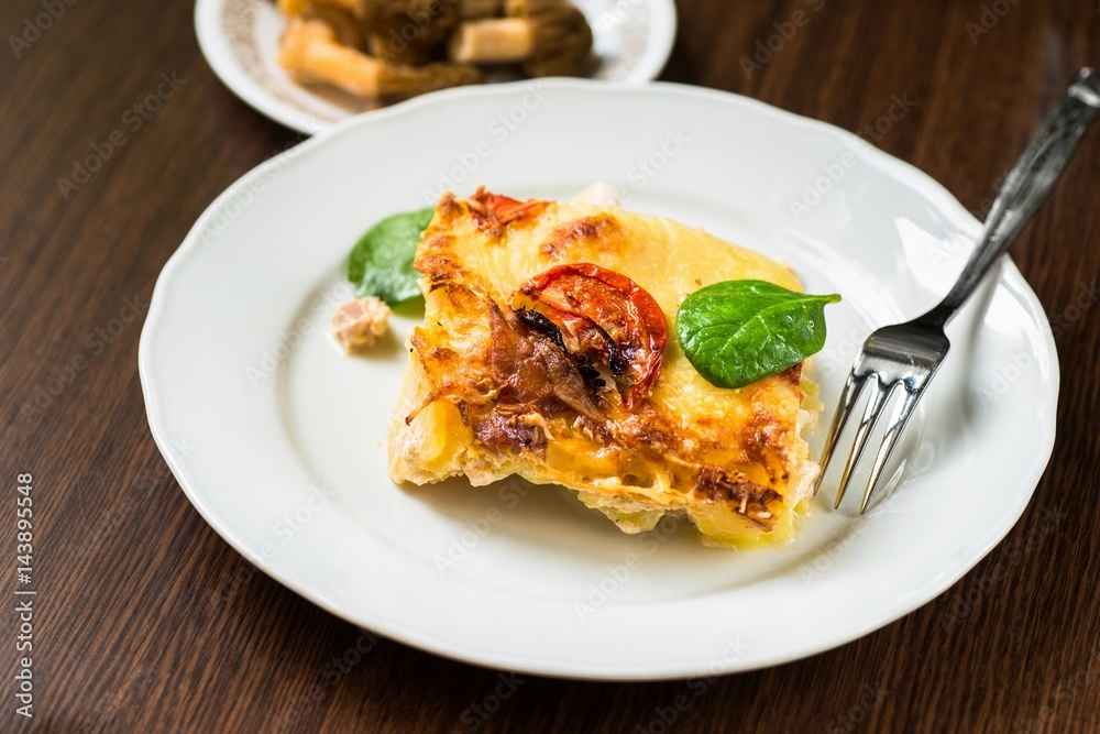 Gratin potato Gratin potato