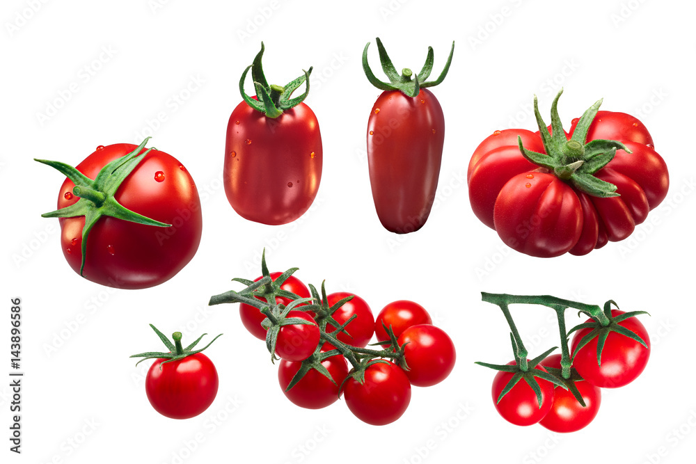 Italian tomatoes: Roma, S. Marzano, Pachino, paths Italian tomatoes: Roma, S. Marzano, Pachino, paths