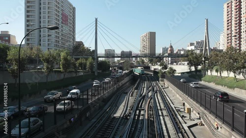 Santiago of Chile Subway, Downtown
