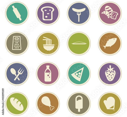 kitchen icon set
