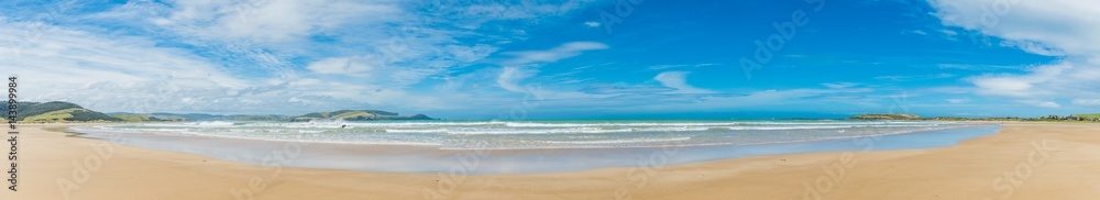 Northland sand beach near Cape Reinga New Zealand