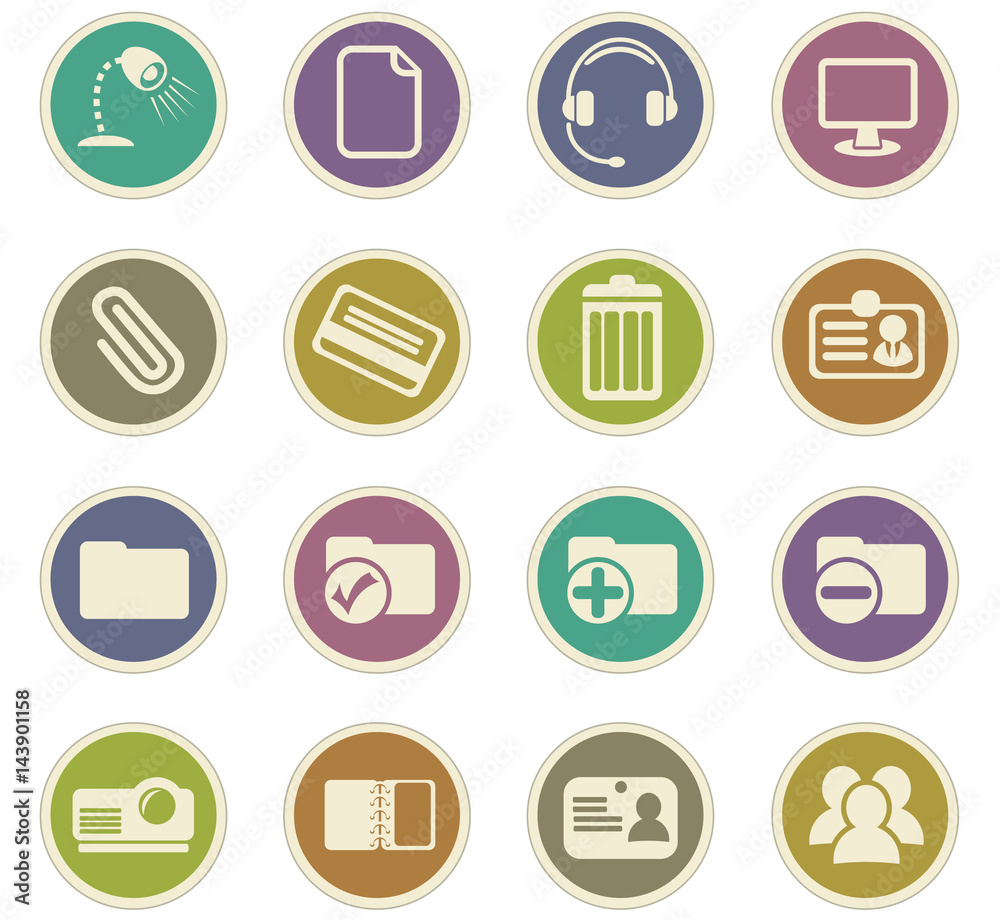 office icon set office icon set