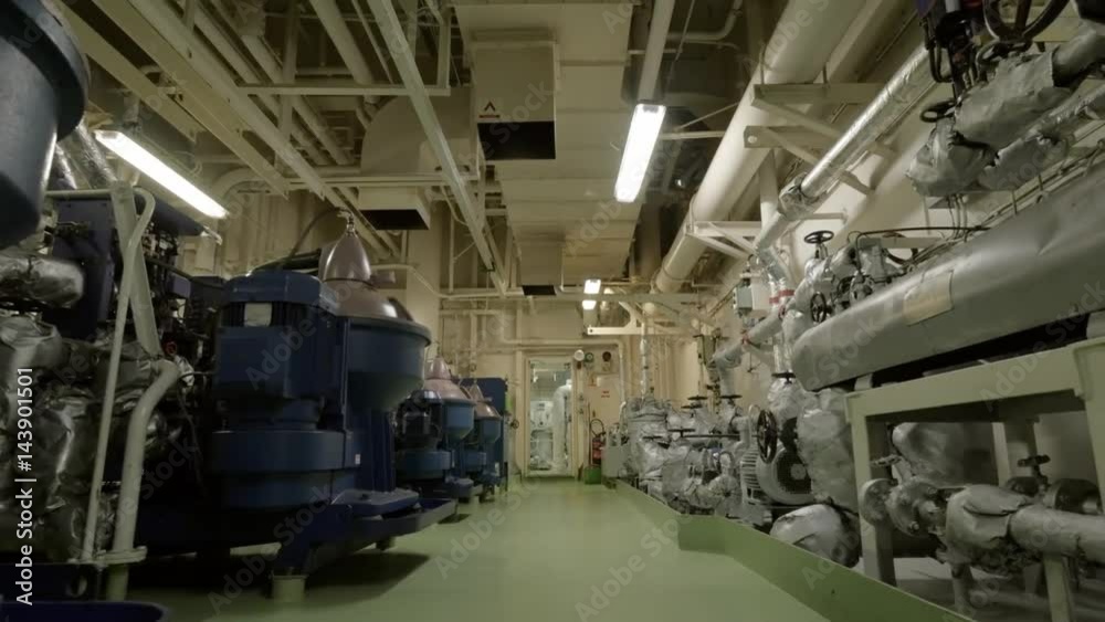 Purifier room of vessel Purifier room of vessel