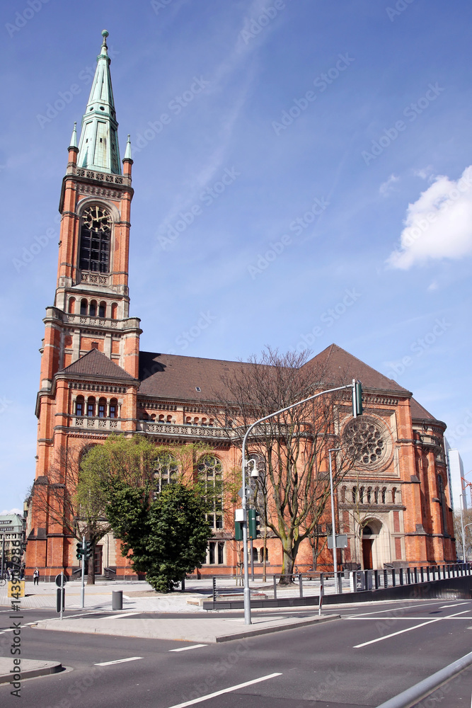 Obraz premium johanneskirche dusseldorf
