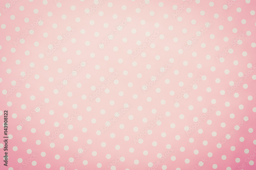 Dotted paper background. Close up