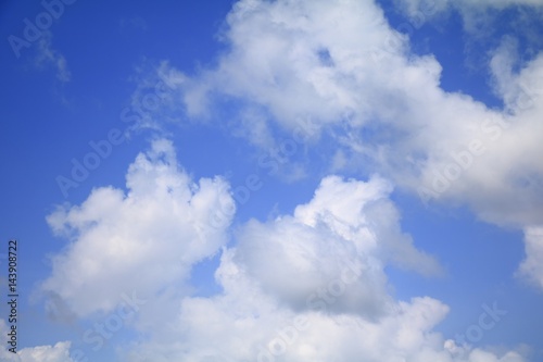 blue sky with cloud and raincloud  the art of nature beautiful and copy space for add text