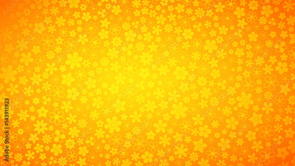 Background of small flowers