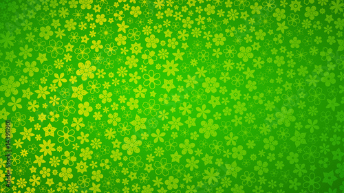 Background of small flowers