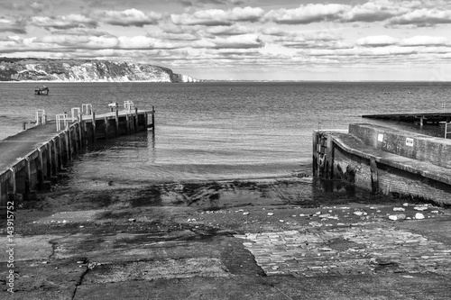 Swanage coast line. photo