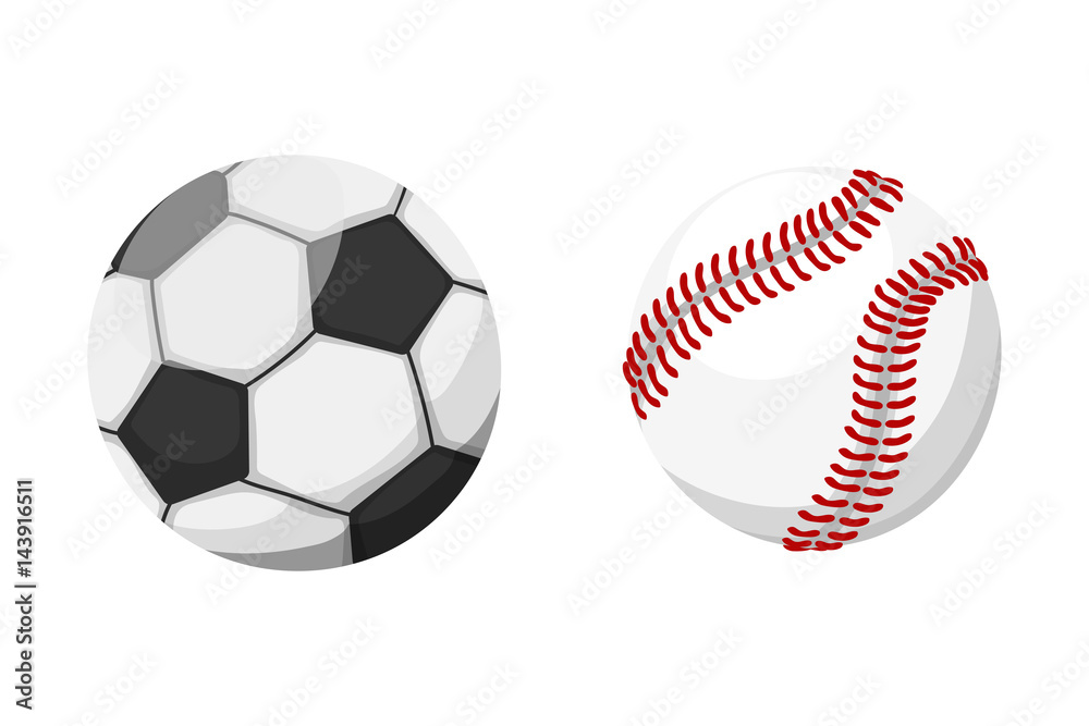 Sport balls isolated tournament win round basket soccer equipment and recreation leather group traditional different design vector illustration. Sport balls isolated tournament win round basket soccer equipment and recreation leather group traditional different design vector illustration.