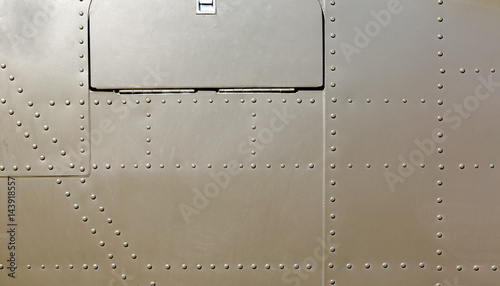 Фотография metal surface of military aircraft