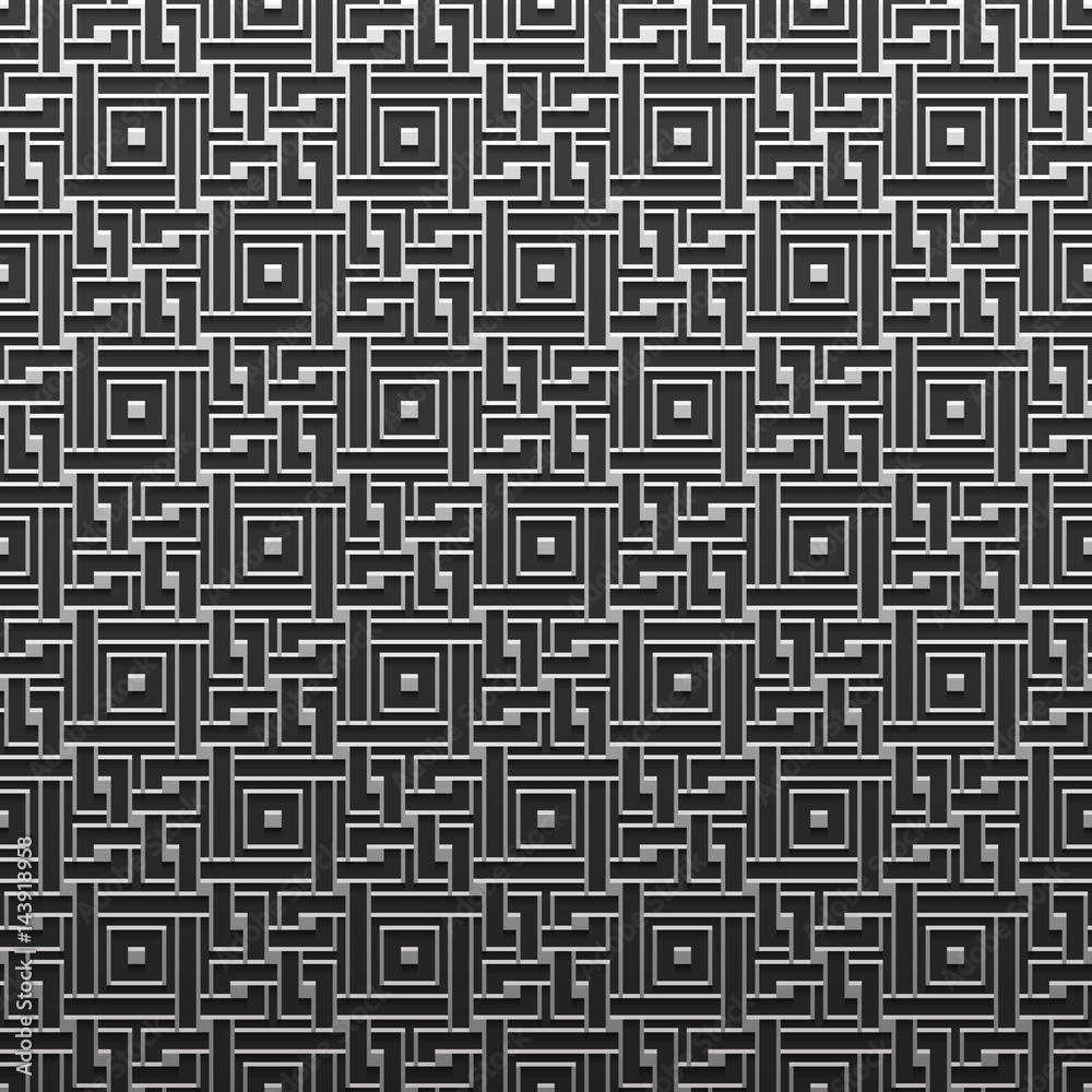 Silver/platinum metallic background with geometric pattern. Elegant luxury style. Silver/platinum metallic background with geometric pattern. Elegant luxury style.