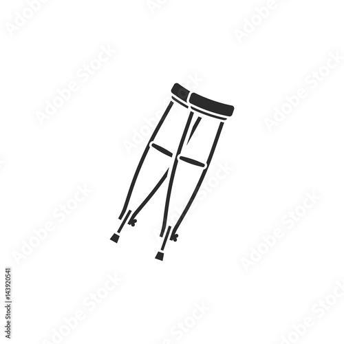 Crutches icon 
