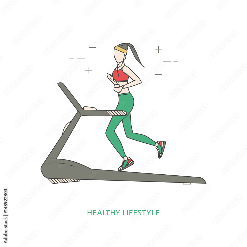 Healthy Lifestyle design concept. Healthy Lifestyle design concept.