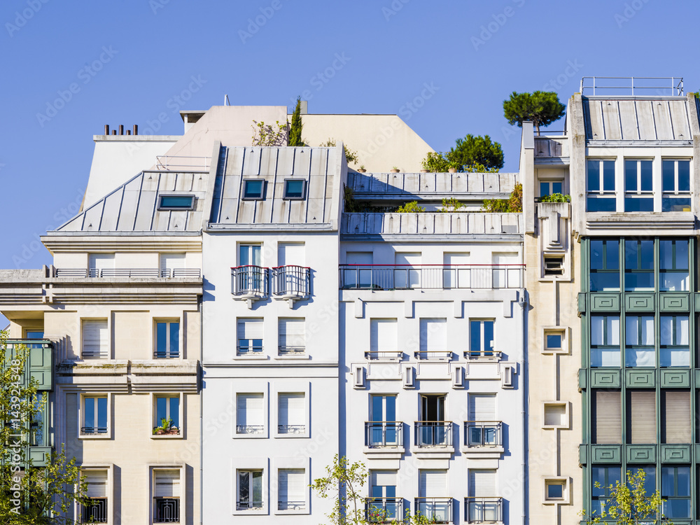 Fotografie immeubles modernes à Paris