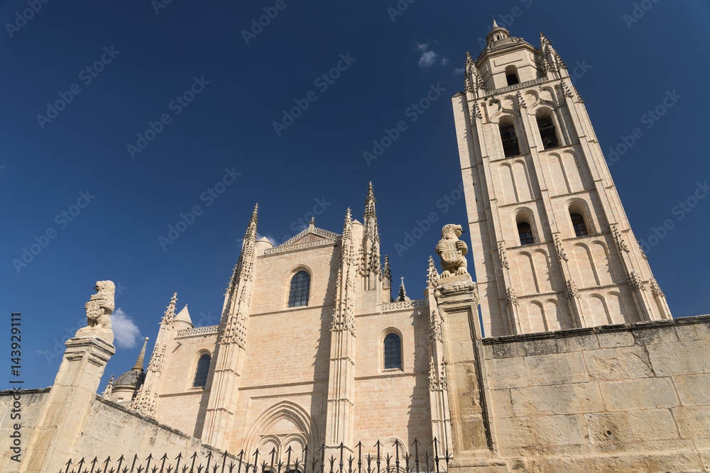 Segovia (Spain): cathedral