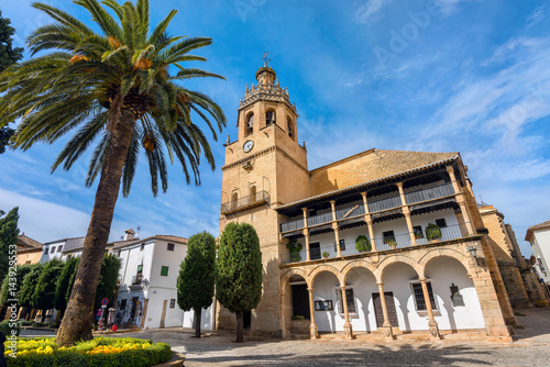 Church of Santa Maria La Mayor in Ronda. Andalusia, Spain © Valery Bareta