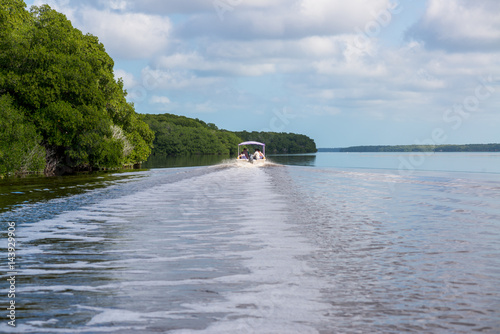 Lake in Celestun, Mexico