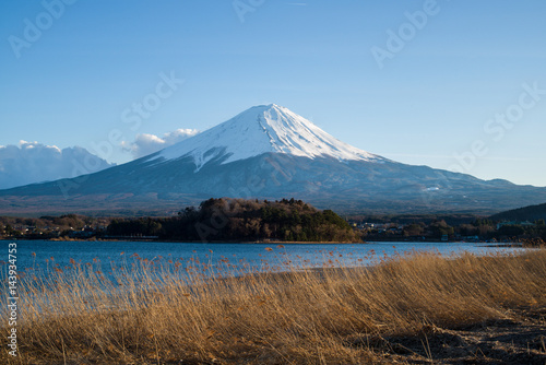 Meadow Lake and Mount Fuji
