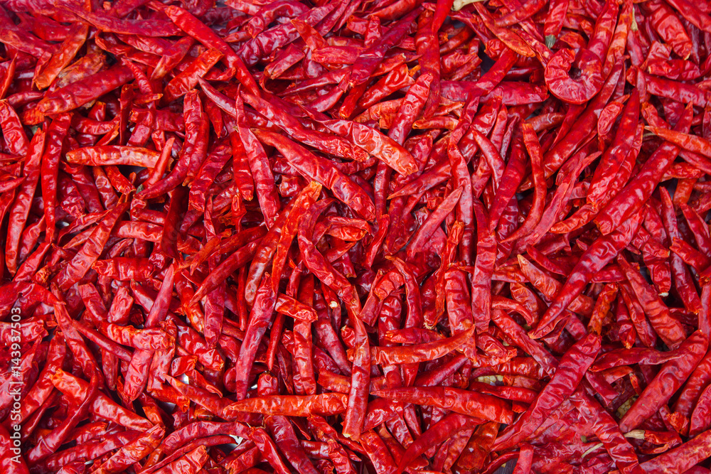 Fototapeta premium Chilli red peppers