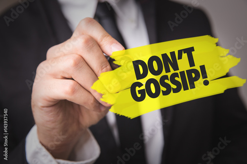 Obraz na płótnie Dont Gossip