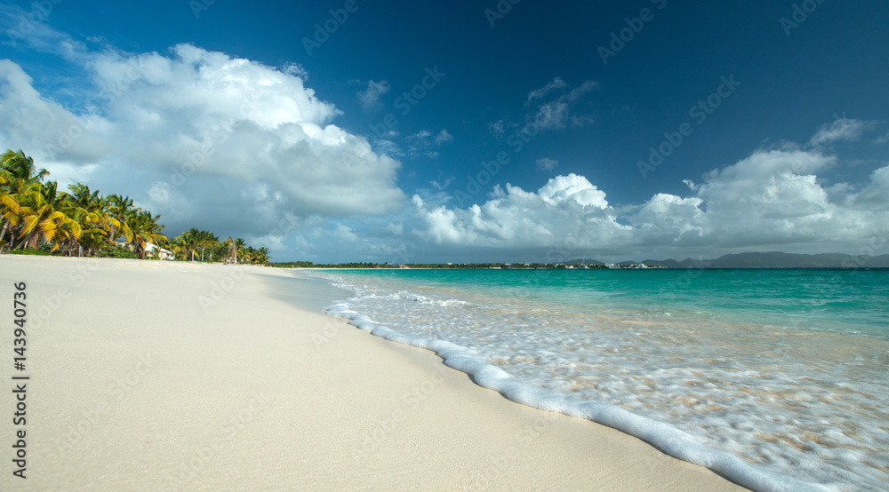 Fototapeta premium Rendevouz Bay, Anguilla Island