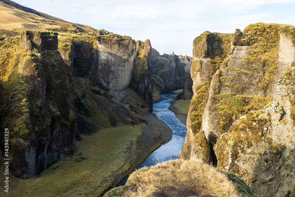 Island - Landschaft zwischen Jökulsarlon und Vik - Fjadrargljufur