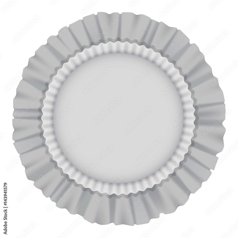 White round cushion with frills mockup White round cushion with frills mockup