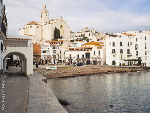 Cadaqués, Girona, España, de vacaciones en Febrero de 2017
