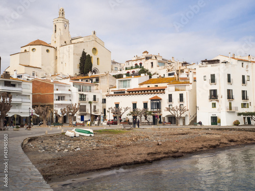 Cadaqués, Girona, España, de vacaciones en Febrero de 2017 