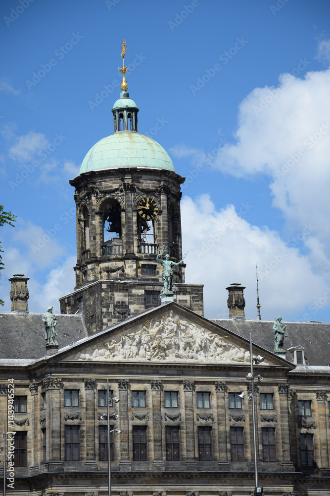 Fototapeta premium königliches Palais , Amsterdam