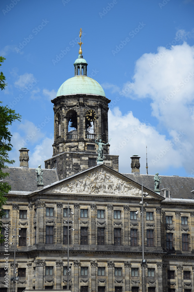 Fototapeta premium königliches Palais , Amsterdam