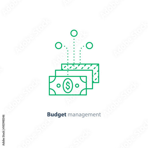 Investment plan, financial structure, saving money, consolidation and diversification