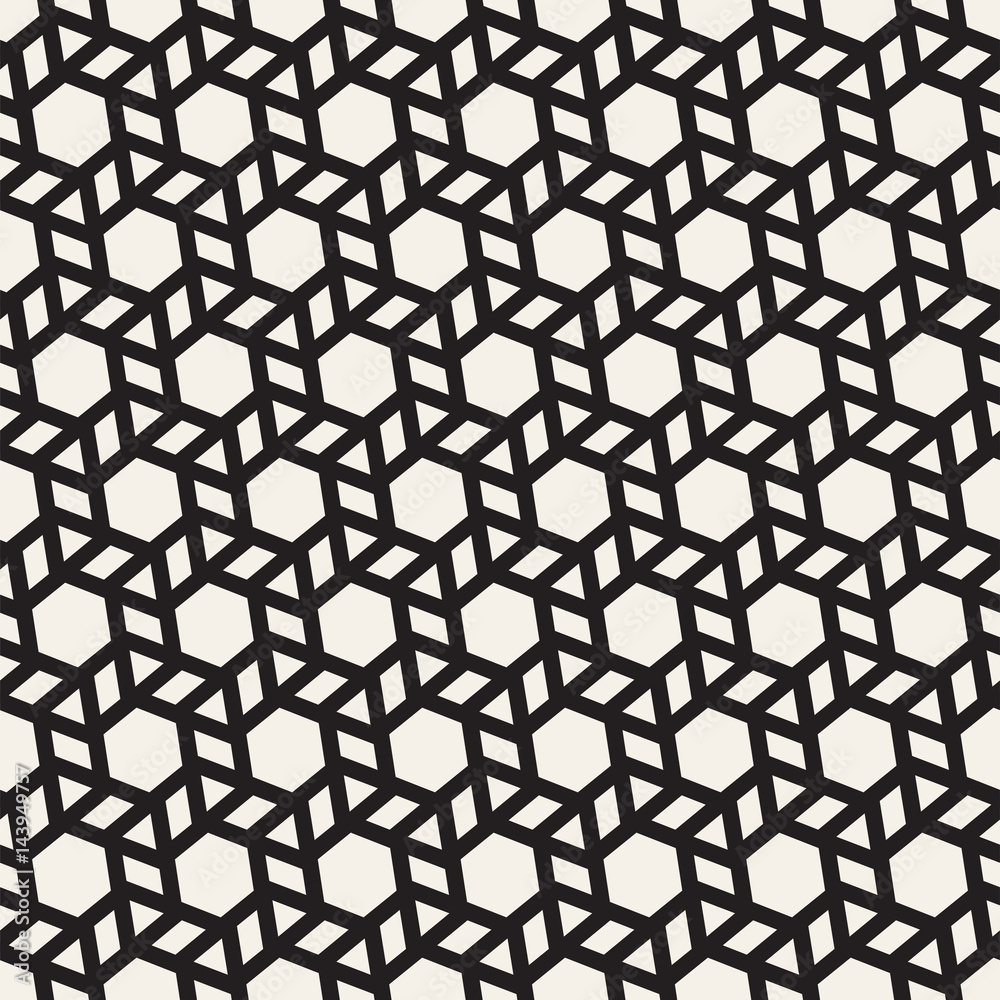 Vector Seamless Pattern. Abstract Geometric Background Design. Stylish Lattice Texture.. Vector Seamless Pattern. Abstract Geometric Background Design. Stylish Lattice Texture..
