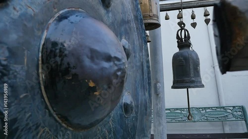 Buddhist bell in the temple