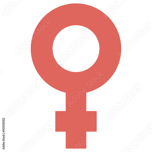 femenine symbol isolated icon
