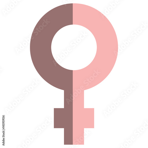 femenine symbol isolated icon
