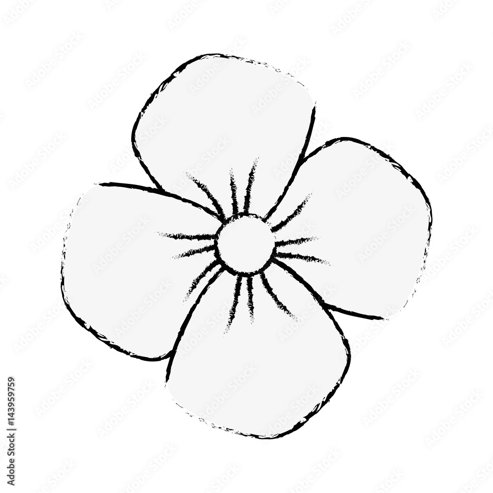 cute flower decorative icon cute flower decorative icon