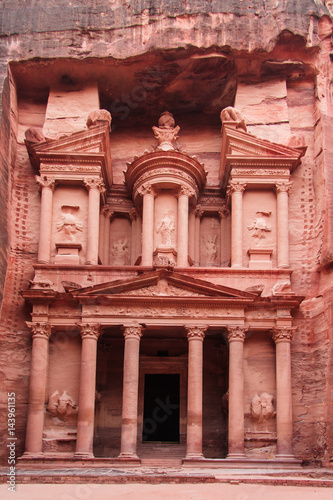 Ancient City of Petra. The monastery. Jordan © fertatay