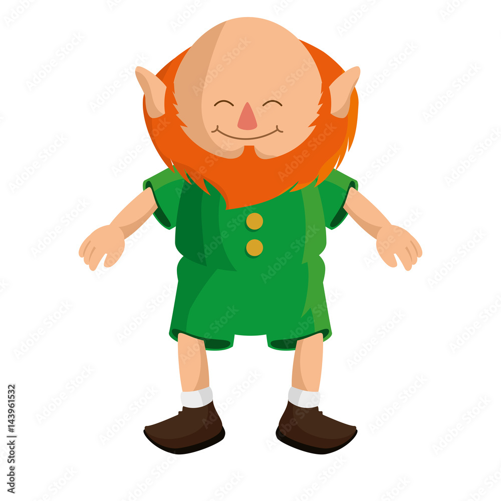 leprechaun comic character icon leprechaun comic character icon