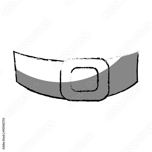 belt accessory isolated icon