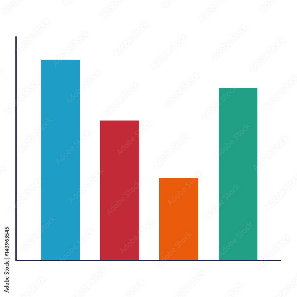 bars statistics isolated icon