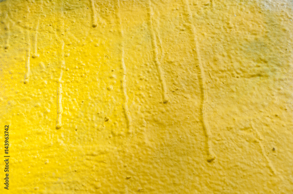 Naklejka premium Texture graffiti jaune