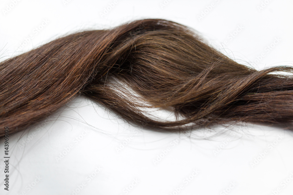 Black Hair Over White Black Hair Over White